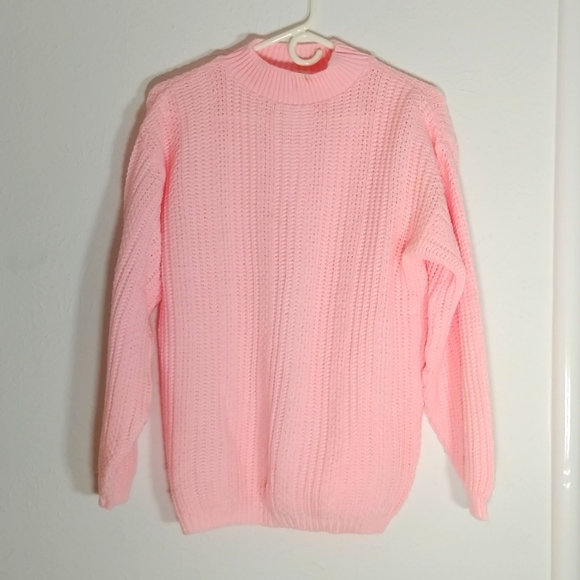 Pink Bobbie Brooks Sweater Size S - Picture 1 of 10